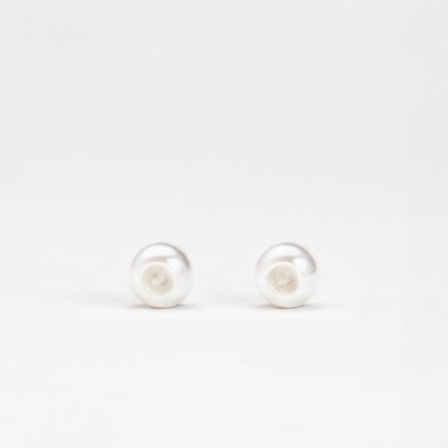 8mm 樹脂珍珠耳堵