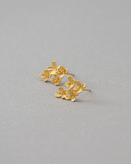 金・銀木犀 ピアス1