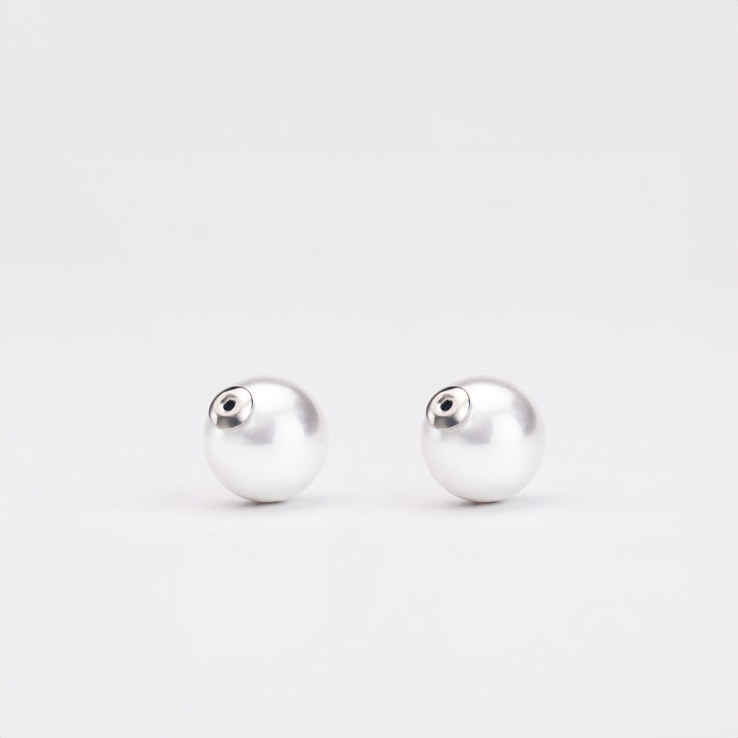 12mm Large Resin Pearl Earring Backs