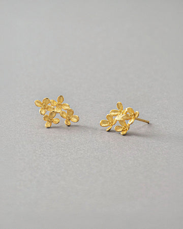 金・銀木犀 ピアス１