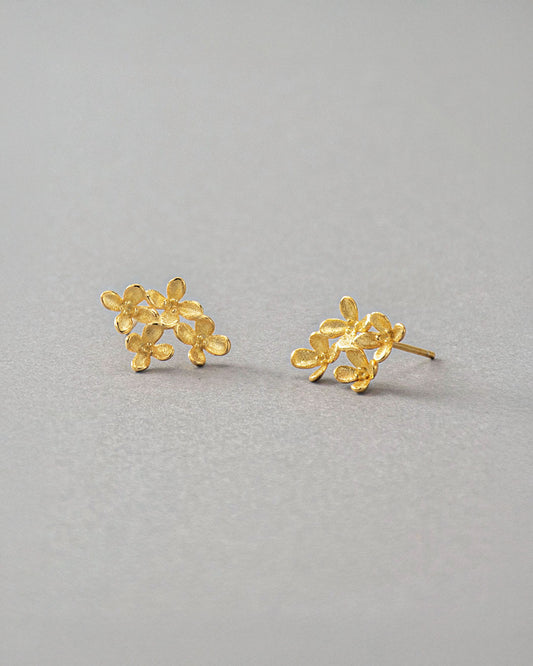 金・銀木犀 ピアス１