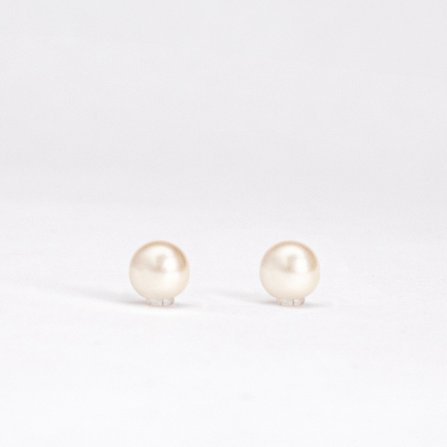 8mm 레진 펄 귀걸이 뒤꽂이