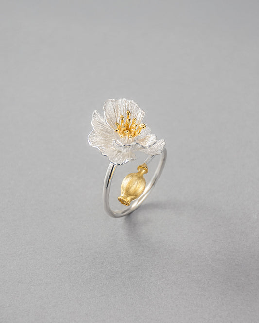Poppy Bloom Ring