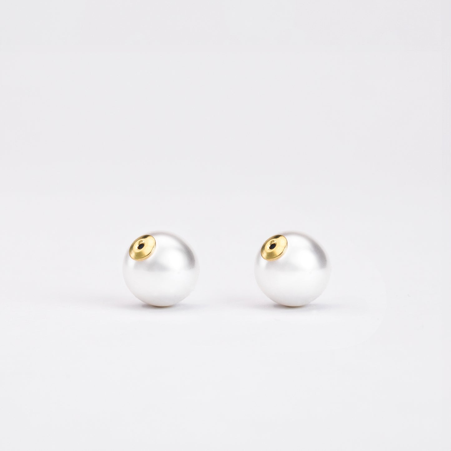 12mm Large Resin Pearl Earring Backs