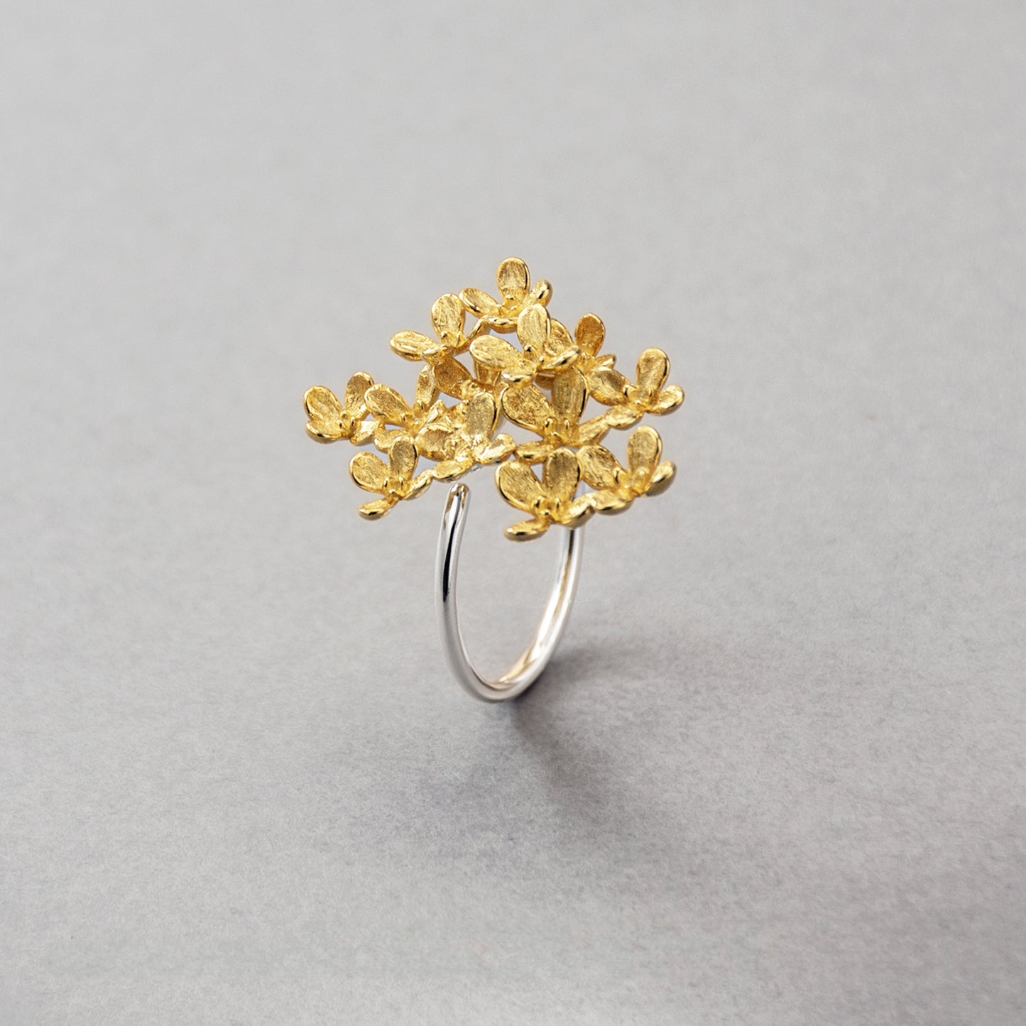 金銀桂花戒指