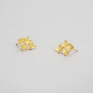 金・銀木犀 ピアス１
