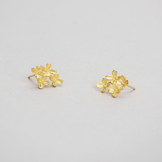 金・銀木犀 ピアス１