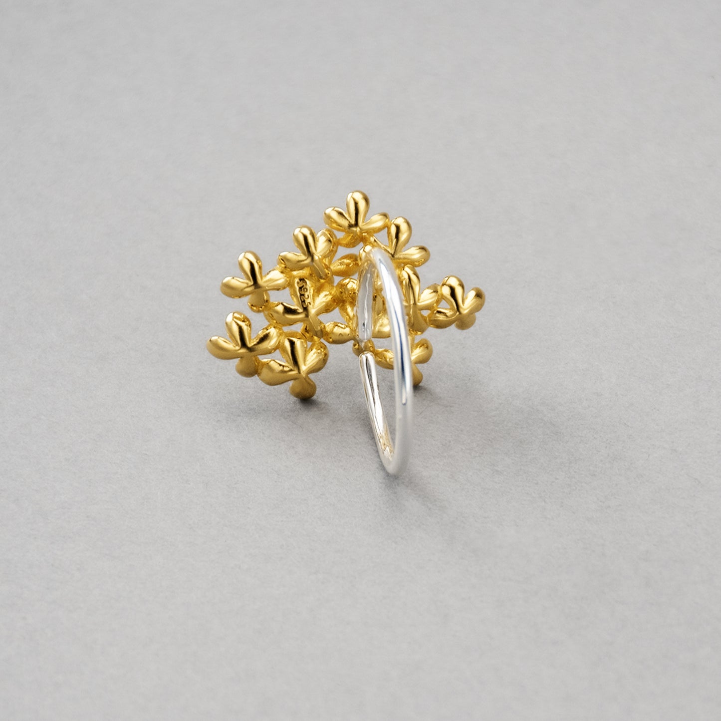 金銀桂花戒指