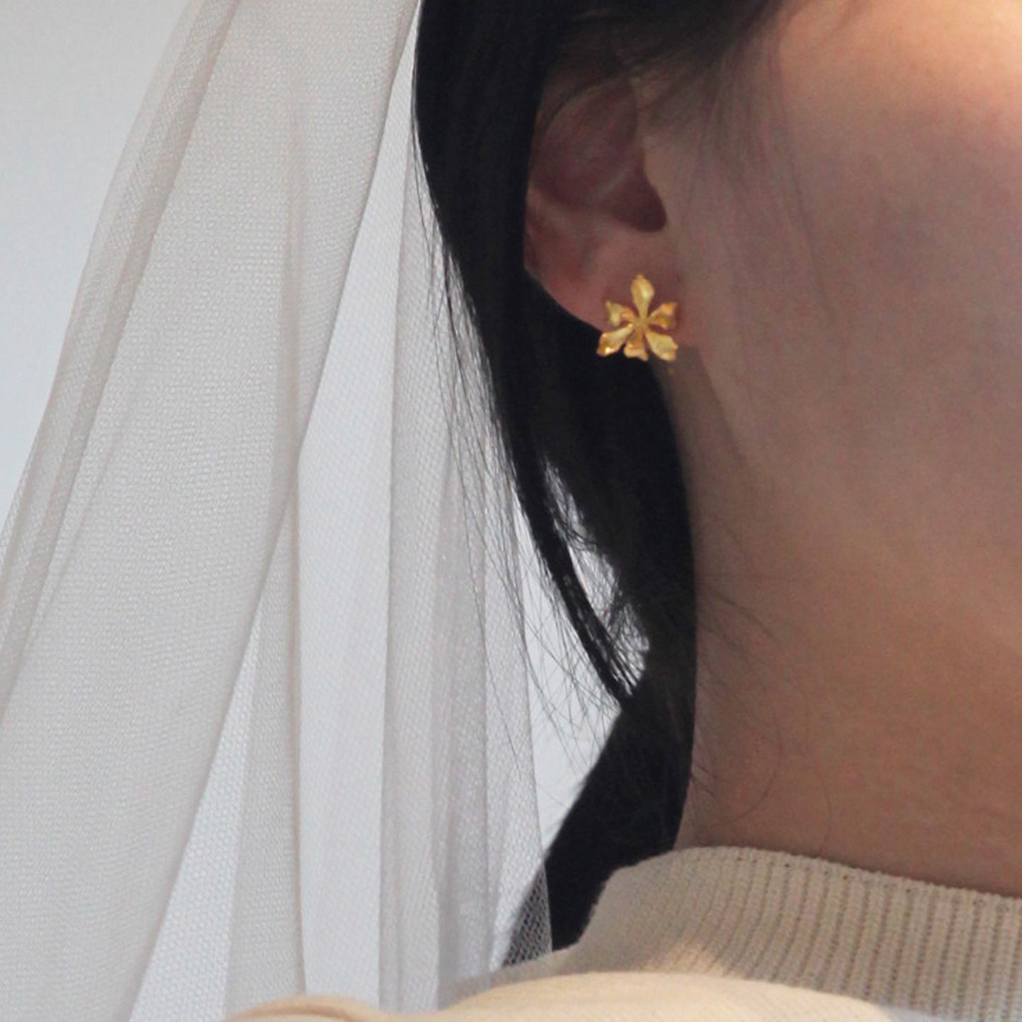 Early Iris Earrings
